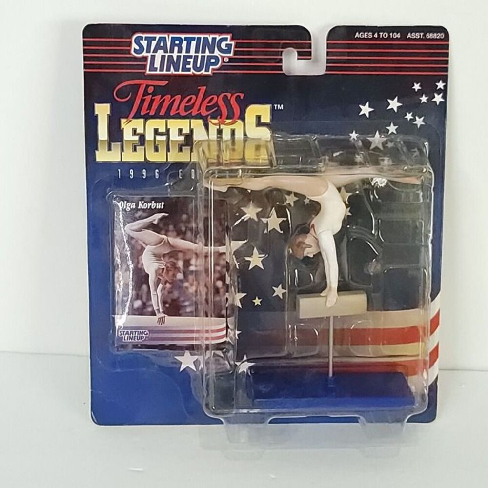 1996 Starting Lineup SLU Figure Olga Korbut USA Olympics Timeless Legends NEW